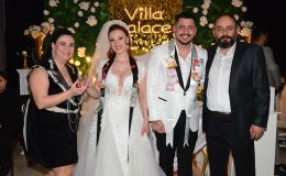 Alaattin-Fatma Ergün çifti dillere destan bir düğünle dünyaevine girdiler