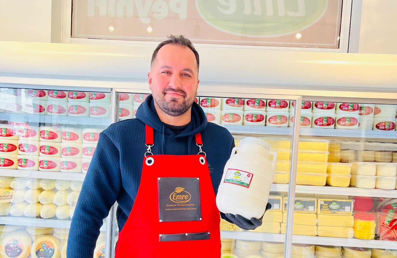 Erzincan’ın Coğrafi İşaretli Lezzeti Tulum Peyniri, “Emre Erzincan Yöresel Lezzetler” İmzasıyla Türkiye’nin Dört Bir Yanındaki Sofralara Ulaşıyor